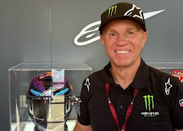 Prominenter Besucher in Le Mans – 500er-Legende Randy Mamola