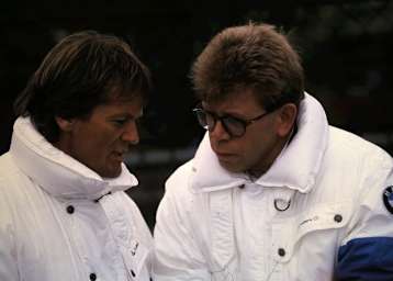 Marc Surer und Friedbert Holz