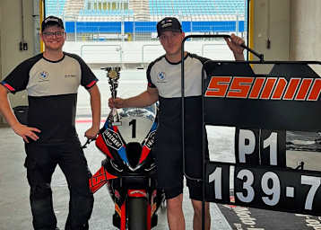 Milan Merckelbagh schnell in Assen