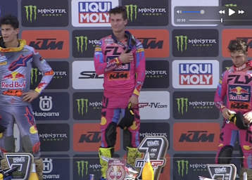 Simon Längenfelder gewann in Frankreich mit einem Doppelsieg