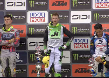 Romain Febvre gewann vor Lucas Coenen und Glenn Coldenhoff