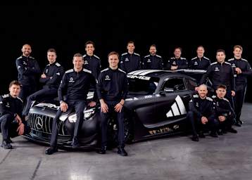 Die 2025er Piloten von Mercedes-AMG Customer Racing