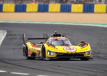 Siegerauto in Le Mans 2025: Der Ferrari 499P von AF Corse