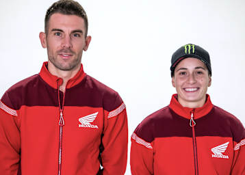 Corentin Perolari (li.) mit Ana Carrasco