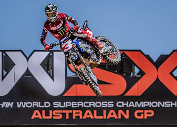 Eli Tomac gewann den zweiten Lauf zur Supercross-WM in Perth