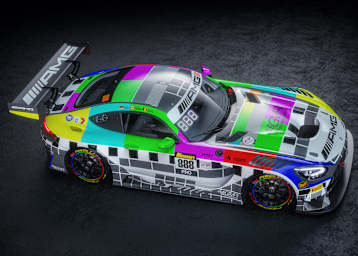 Das rollende Testbild vom Mercedes-AMG Team GruppeM Racing