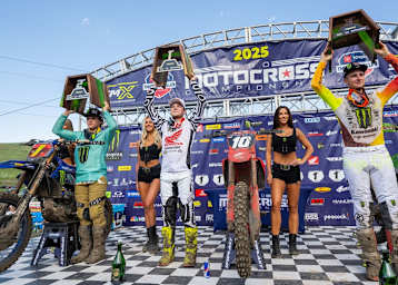 Das 250er Podium in Thunder Valley
