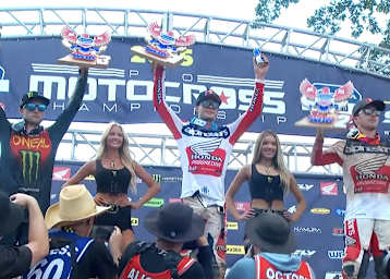 Jett Lawrence gewann in RedBud vor Hunter Lawrence und Justin Cooper