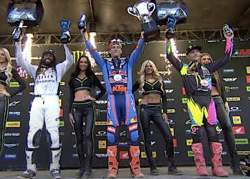Chase Sexton gewann in Salt Lake City vor Malcolm Stewart und Justin Cooper