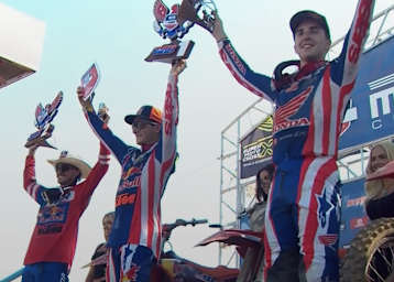 Chase Sexton gewann in RedBud vor Aaron Plessinger und Hunter Lawrence