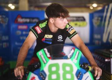 Daniel Mogeda steht kurz vor Saisonbeginn ohne Motorrad da