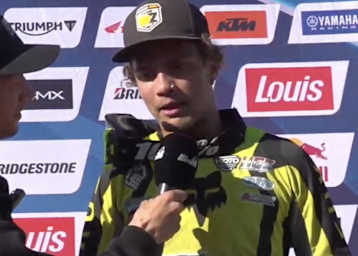 Quentin Marc Prugnieres gewann das Samstagsrennen des Youngsters-Cups in Drehna