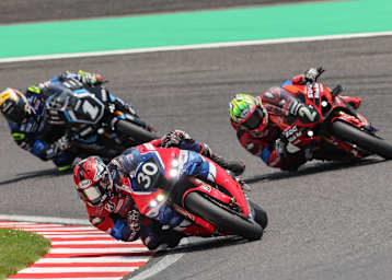 Takumi Takahashi fuhr den Start für das Team HRC