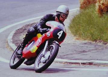 Börje Jansson 1972 am Sachsenring