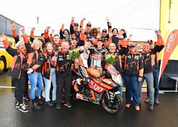 Am Ende war der Jubel bei Freudenberg-KTM riesig