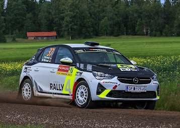 Timo Schulz  im Opel Corsa Rally4