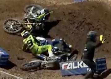 Der Horrorcrash zwischen Smith und Davies in Salt Lake City