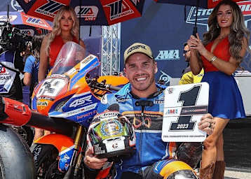 Hayden Gillim verwendet bevorzugt die Startnummer 69, mit der sein Cousin Nicky Hayden berühmt wurde
