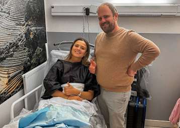 Emily Bondi verbrachte die Testtage im Krankenhaus