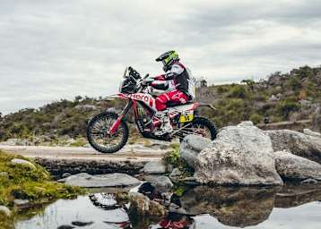 Sebastian Bühler ist bei der Desafio Ruta 40 gut unterwegs