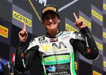 Sara Sanchez: Erster Sieg in der WorldWCR