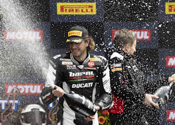 Nicholas Spinelli sorgte in Assen für eine Riesenüberraschung