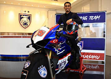 Hafizh Syahrin mit seiner Ducati V4R für die ARRC 2024