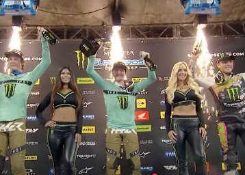 Max Anstie gewann den Saisonauftakt in Tampa vor Daxton Bennick und Cameron McAdoo