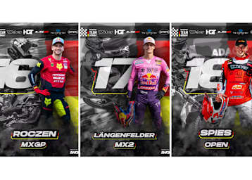 Team Germany startet in der Besetzung Roczen, Längenfelder und Spies