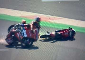 Beide Tech3-Piloten flogen heftig