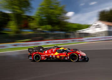 Der Ferrari 499P in La Source