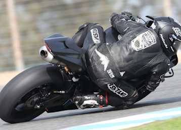 Kaito Toba beim Jerez-Test