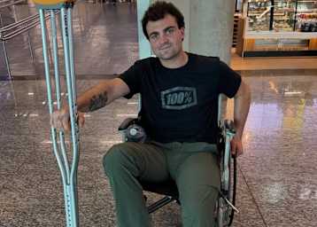 Alberto Forato verdrehte sich in Argentinien das Knie