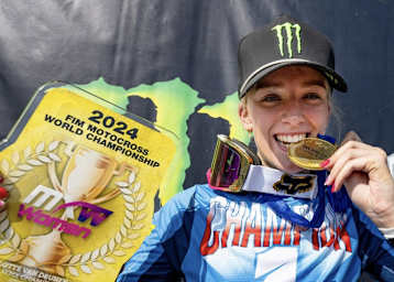 Lotte van Drunen wurde in der Türkei mit 17 Jahren die jüngste Damen-Weltmeisterin der Geschichte