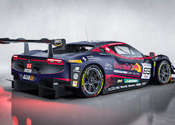 Mit Red Bull-Logo: Emil Frey Racing