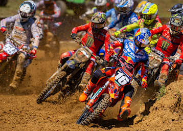 Tom Vialle lag im ersten Lauf vorne