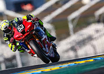 Marco Fetz auf der Honda