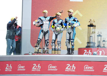 Checa, Foray und Mikhalchik: Platz 3 in Le Mans
