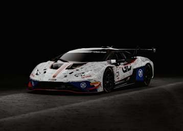 Der dritte Lamborghini vom Grasser Racing Team