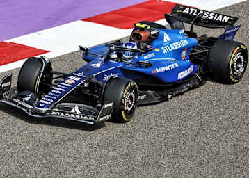 Luke Browning übernahm in Bahrain den Williams von Carlos Sainz