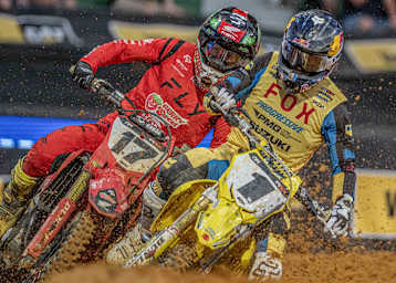 Ken Roczen und Joey Savatgy lieferten sich zuletzt harte Duelle