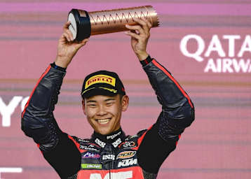 Ryusei Yamanaka hatte Spaß in Katar