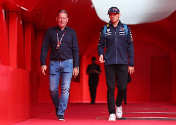 Jos und Max Verstappen