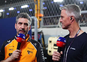 Andrea Stella und Ralf Schumacher