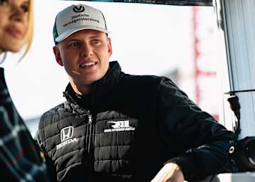 Mick Schumacher beim IndyCar-Test im Oktober
