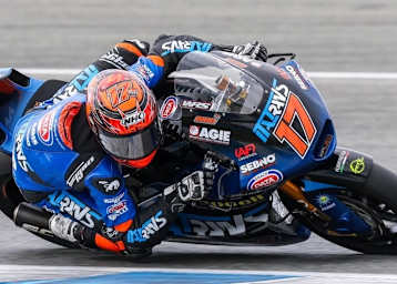 Kalex-Pilot Munoz beim ersten Test für Italtrans in Jerez