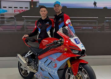 Das ZXMoto-Duo Federico Caricasulo und Valentin Debise