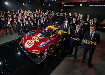 Ferrari 499P mit Antonio Giovinazzi, Alessandro Pier Guidi und James Calado