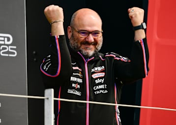 Ingenieur Fabiano Sterlacchini (Aprilia) kennt die Formel für den Erfolg