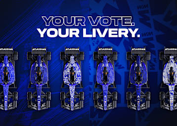 Williams schlägt den Fans verschiedene Lackierungen des Rennwagens vor